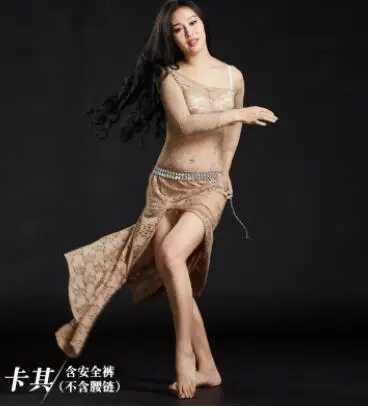 

1 шт./лот женское кружевное платье для танца живота женское однотонное кружевное платье свободного размера