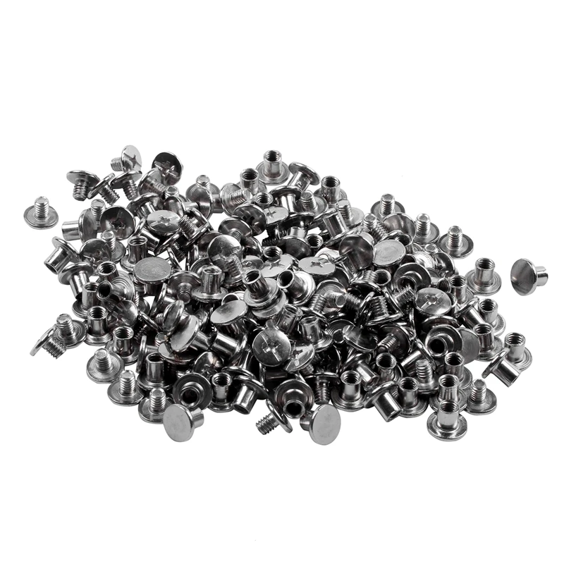 100 набор альбомов для скрапбукинга с никелированным покрытием 5 мм x 6 мм|Винты| |