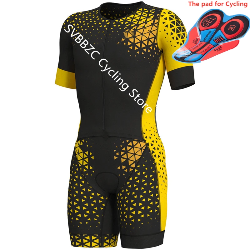 05-Pic Color Мужской спортивный костюм для триатлона, спортивная одежда, Ropa Ciclismo Maillot, Быстросохнущий комплект одежды из Джерси для велоспорта - Цвет: 05-Pic Color