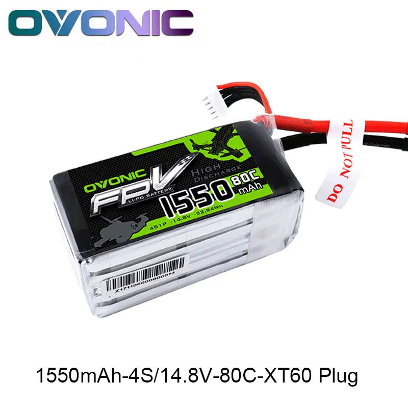 GENS ACE OVONIC 1300mAh 1550mAh 11,1 V 14,8 V Lipo 3S 4S батарея 50C 80C 100C с вилкой XT60 для RC Радиоуправляемый автомобиль Heli лодка автомобиль