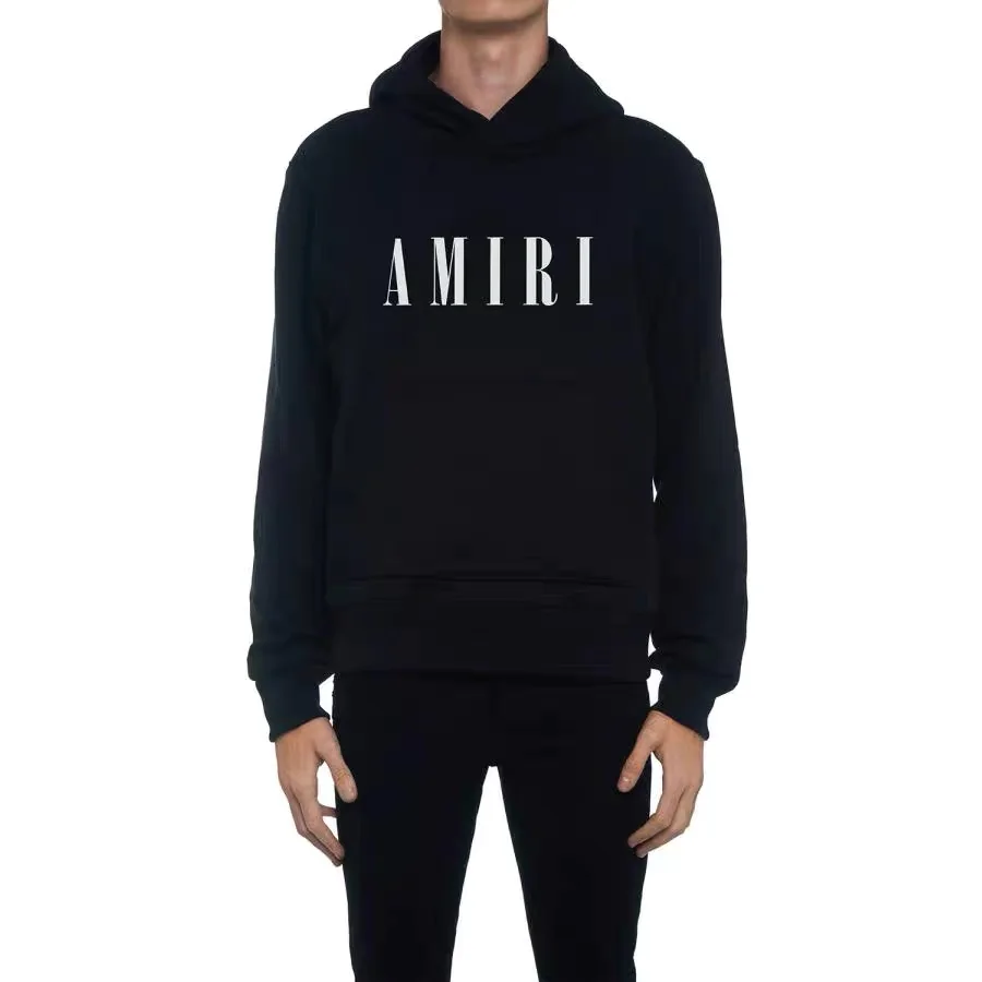

21 autumn/winter new style letter LOGO printed hooded sweater men and women high quality loose hip hop top