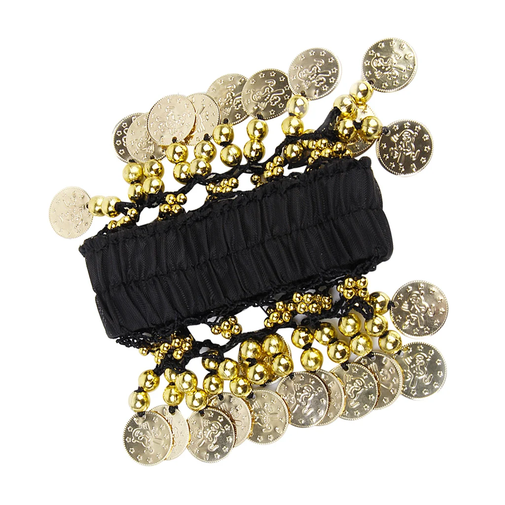 Ножные браслеты в виде монет индийские танец живота Болливуд этнические