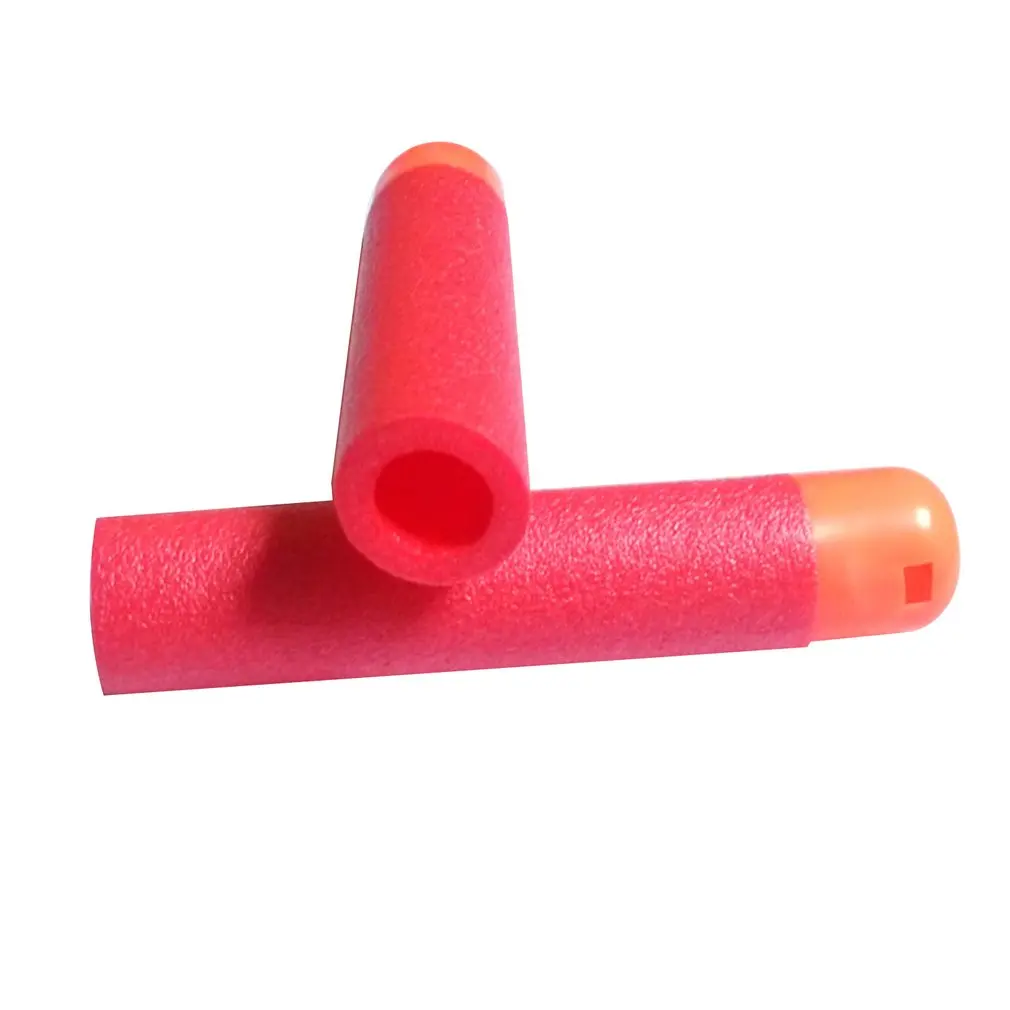 6 шт. красная снайперская винтовка Дартс пули с большим отверстием головы