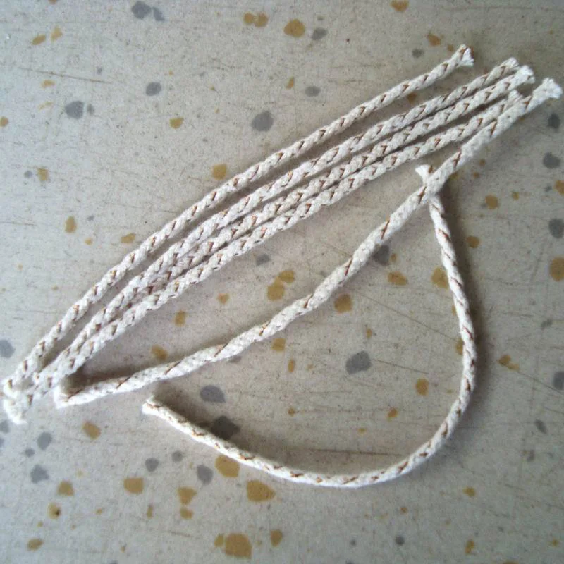 10 шт./упак.зажигалка медная проволока хлопковый сердечник фитиль для Zippo