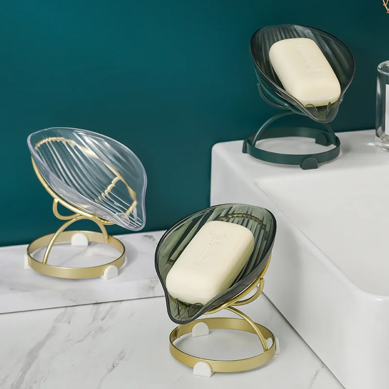 

Light Luxury Ceramic Soap Dish Portable Kitchen Storage Accessories Soap Holders Soap Packaging Boxes Shelves Bathroom Organizer