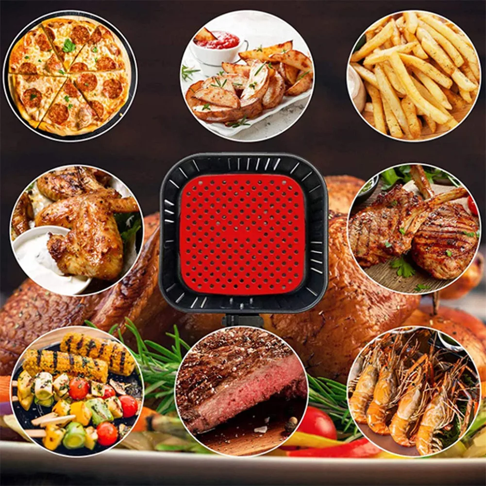 Многоразовые коврики для фритюрницы антипригарные силиконовые корзины Cosori NuWave