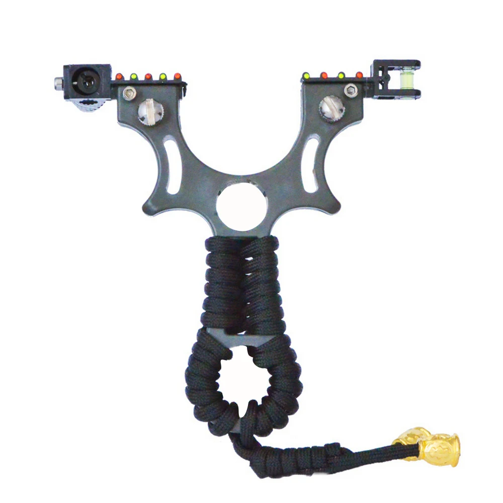 

Hunting Slingshot High Precision Instrument Outdoor Catapult Slingshot Balls Laser Aiming Shooting Resin Athletic Slingshot