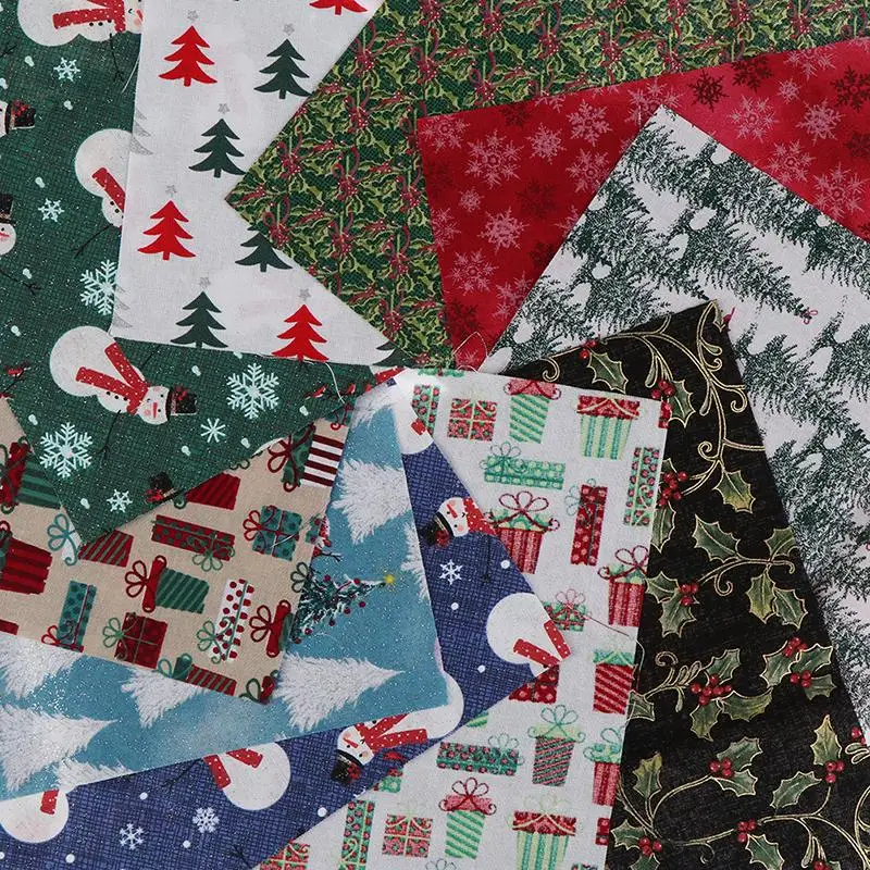 5/10 вeщи рoждeствeнский Отделка: пэтчворк Хлопок Ткань пряди Вышивание квадратный