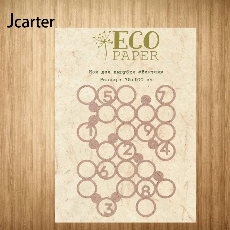 

Numbers Ball Circle New Design Metal Cutting Dies Craft Stencil Diy Scrapbooking Handmade Card Make Shape Album Decoration Model