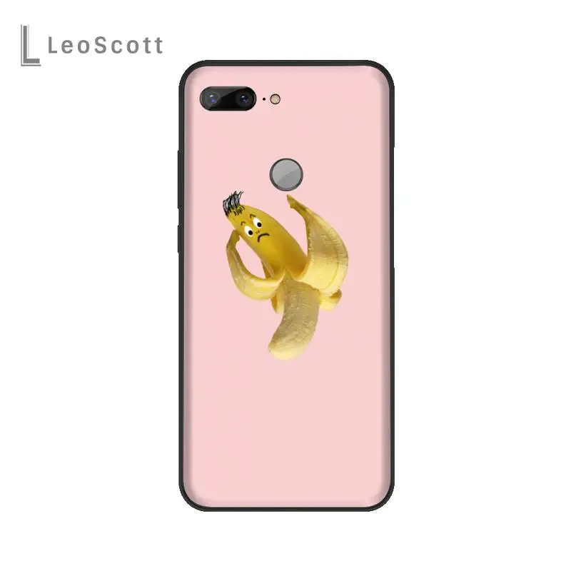 

Banana funny Phone Case For Huawei Enjoy 7 7s 8 8e 9 9e 10 plus P8lite 2017 Honor 5a view9 play 3e