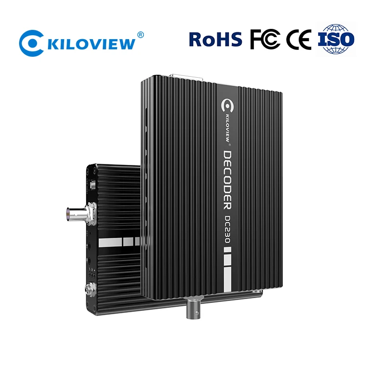 

Kiloview H.264 HD Video Decoder, IP to SDI HDMI IPTV Video Decoder
