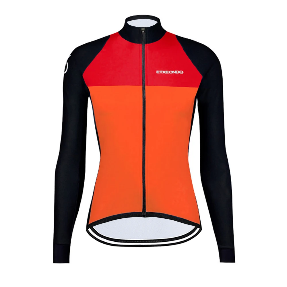 Женская велосипедная футболка Etxeondo с длинным рукавом для езды на велосипеде