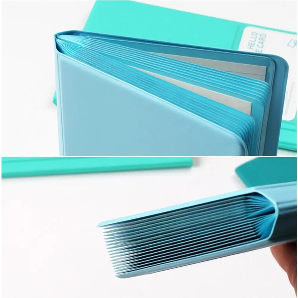 Фотоальбом с 96 карманами 3-дюймовая сумка для хранения пленок Жесткий Чехол