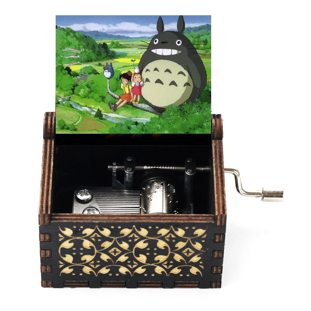 Музыкальная шкатулка Totoro Парк Юрского периода деревянная музыкальная ручной