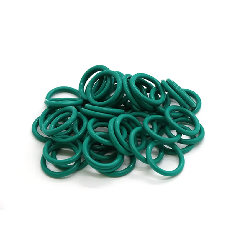 

10pcs CS 2mm OD 29~52mm Green FKM Fluorine Rubber O Ring Sealing Gasket Insulation Oil High Temperature Resistance Green