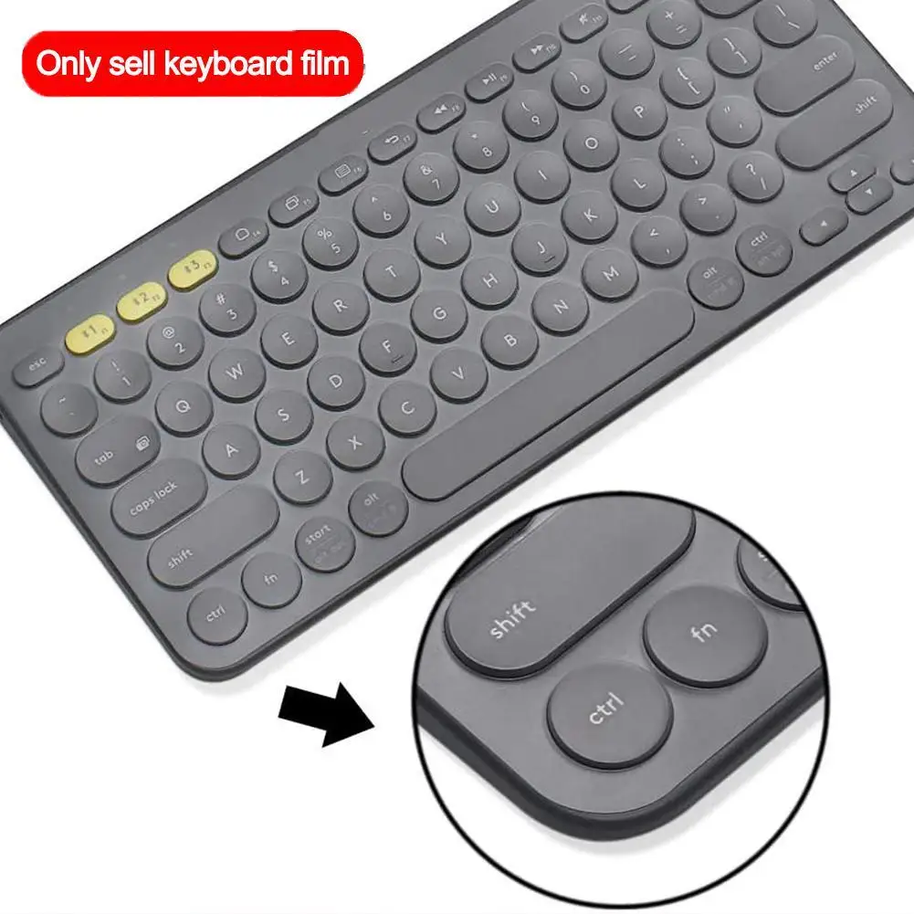 

Ultra Thin Laptop Keyboard Cover Skin For K380 Wireless Case Silicone For Laptop Keyboard Protective Keyboard Film Protecto M1N9
