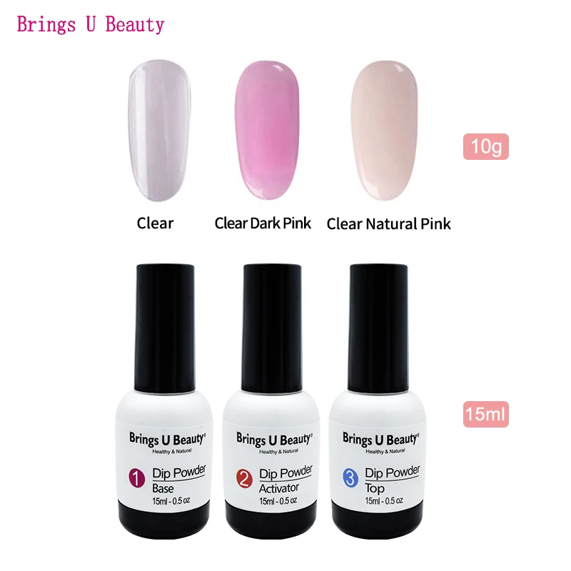 Набор инструментов для французского маникюра 6 в 1 10 г/корзина 15 мл|base coat top coat|base