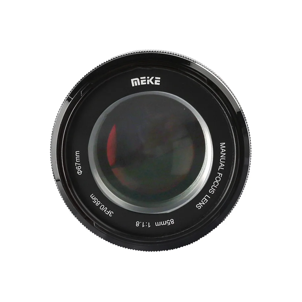 Meike 85 мм F1.8 Полнокадровый ручной фокус портретный объектив для Sony E-Mount A6000 A6300 A7 A7II