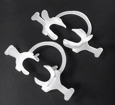 

5PCS Dental Material Orthodontic C Type Transparent Tooth Intraoral Lip Cheek Retractor Mouth Opener Dentistry Tool