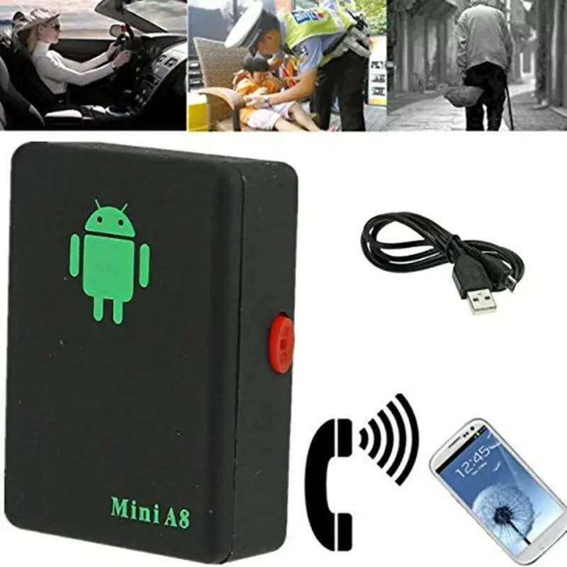 

Mini Spy Remote Voice Monitoring GSM Monitoring Box Equipment Sim Slot Stable Standby 15 Days Location Tracking Tool