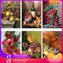 ZOOYA 5D DIY Алмазная картина фрукты натюрморт полная дрель вышивка