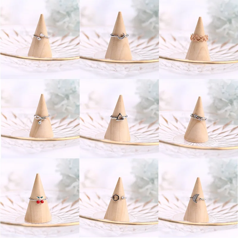 Кольца для девочек из серебра 925 пробы новинка 2020 кольца с подвесками в виде Луны