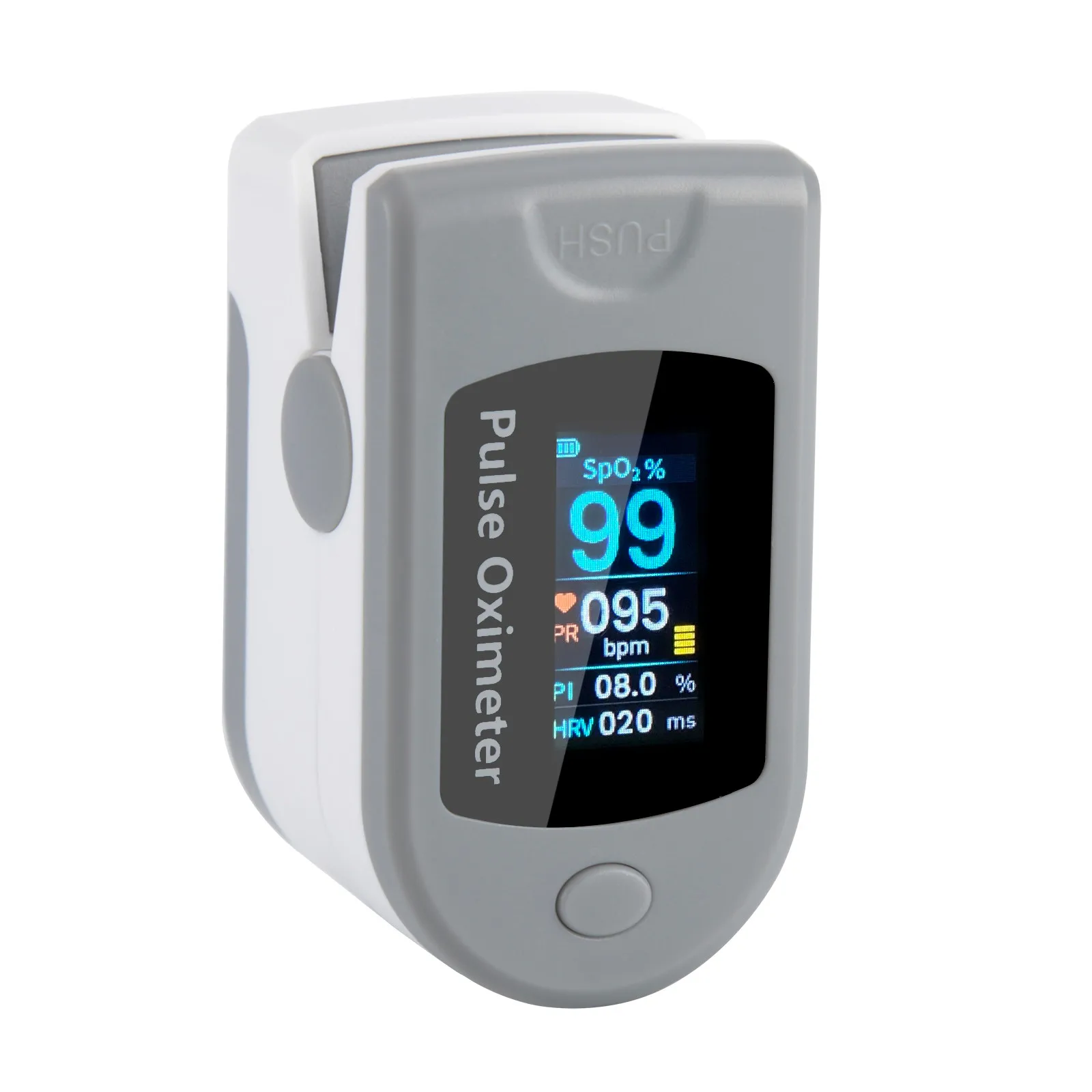 Пульсоксиметр дыхательный на кончик пальца с ЖК-экраном | Дом и сад