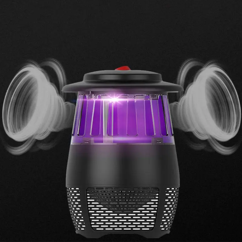 

USB LED Mosquito Killer Lamp Bug Zapper Electric Insect Trap Light Fly Repellent Mute Mode LX9C