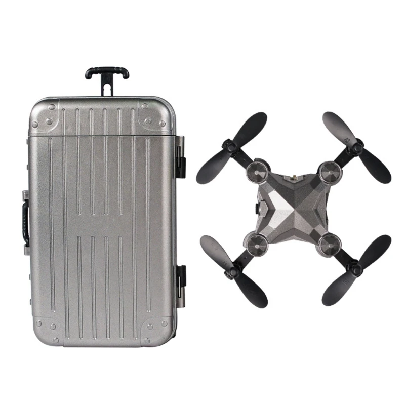 

2.4G WIFI DH-120 Luggage RC Drone FPV 4-axis 480P Camera Mini Folding Quadcopter Remote Control Altitude Hold