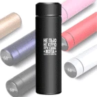 Забавный Новый не дыма или бутылка для напитков Смарт Нержавеющаясталь чашка термос бутылка для воды, чая чашка