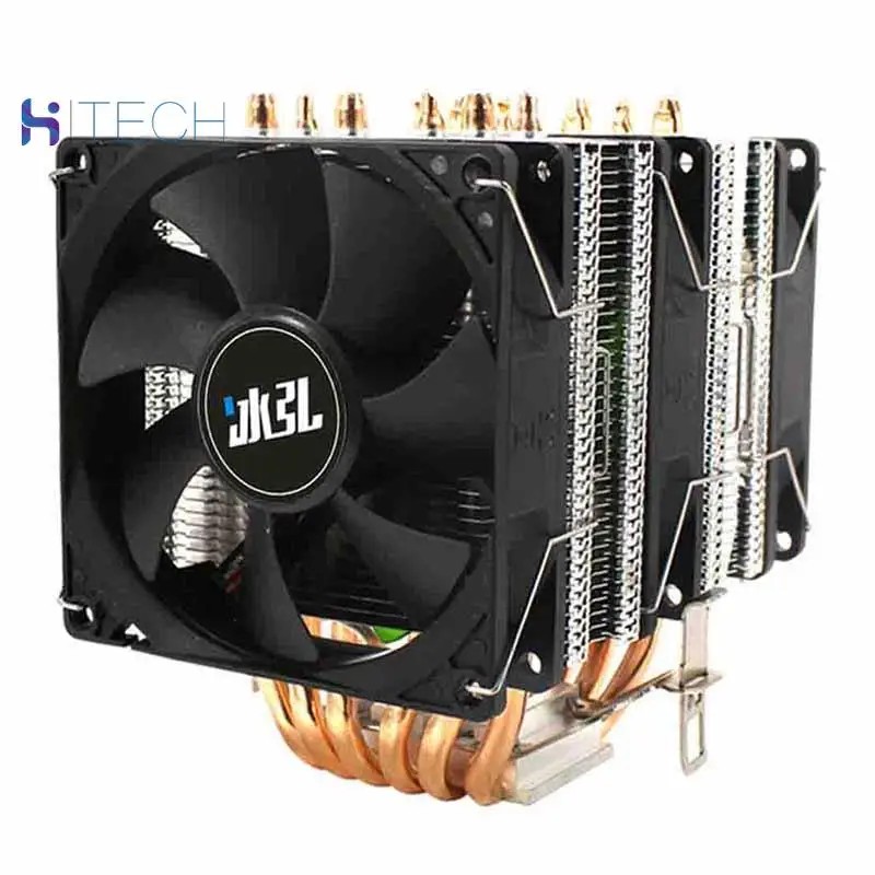 4 медная трубка ЦПУ радиатор тепловая труба вентилятор тихий тонкая