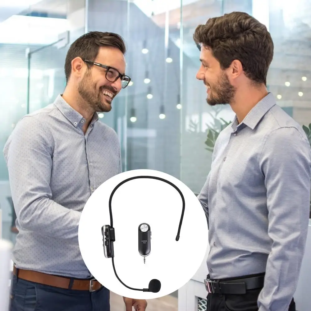 Беспроводная микрофонная гарнитура UHF беспроводная система для голосового