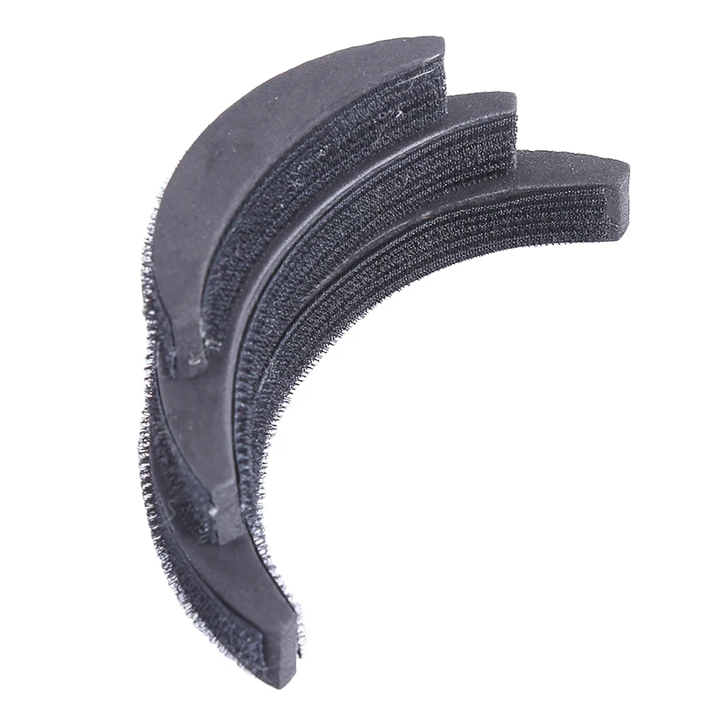 3 шт./компл. разные размеры пушистый полумесяц клипса паста корень волосы