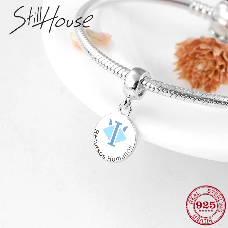 Лидер продаж подвески из серебра 925 пробы с знаком человеческих ресурсов для