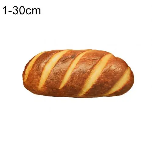 Butter Bread30cm Длинное масло, хлеб, мясо, нить, кунжут, пицца, бифштекс, подушки, еда, плюшевая подушка, имитация закусок, украшение, спинка, подушка - Цвет: Butter Bread30cm