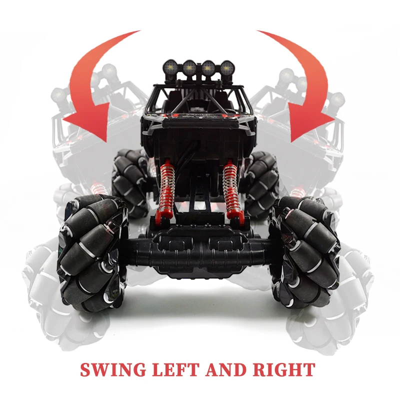 1:12 2,4G RC автомобиль с колесом Mecanum высокая скорость 4WD Дрифт Альпинизм дистанционное управление трюк автомобиль деформации внедорожный автомобиль игрушка
