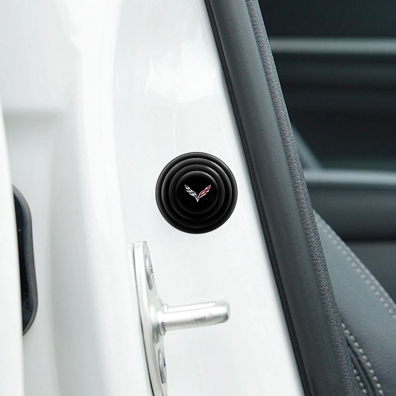 Shock Stickers Absorber Car Door Auto Soundproof Buffer Pier For Chevrolet CORVETTE Styling | Автомобили и мотоциклы