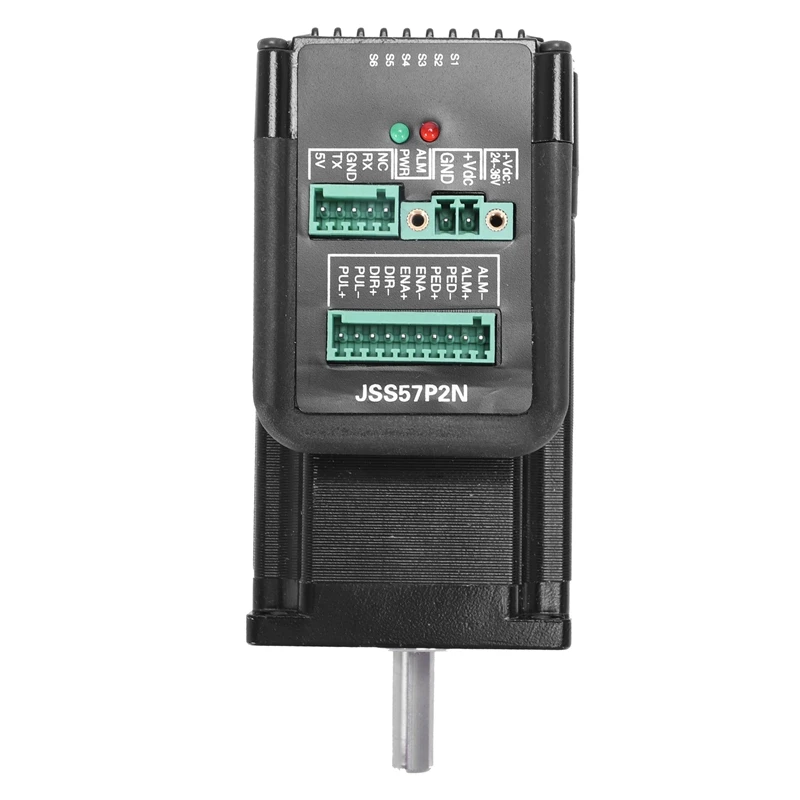 DC24V 48V JSS57P2N 200 нм интегрированный цифровой Гибридный сервопривод шаговый