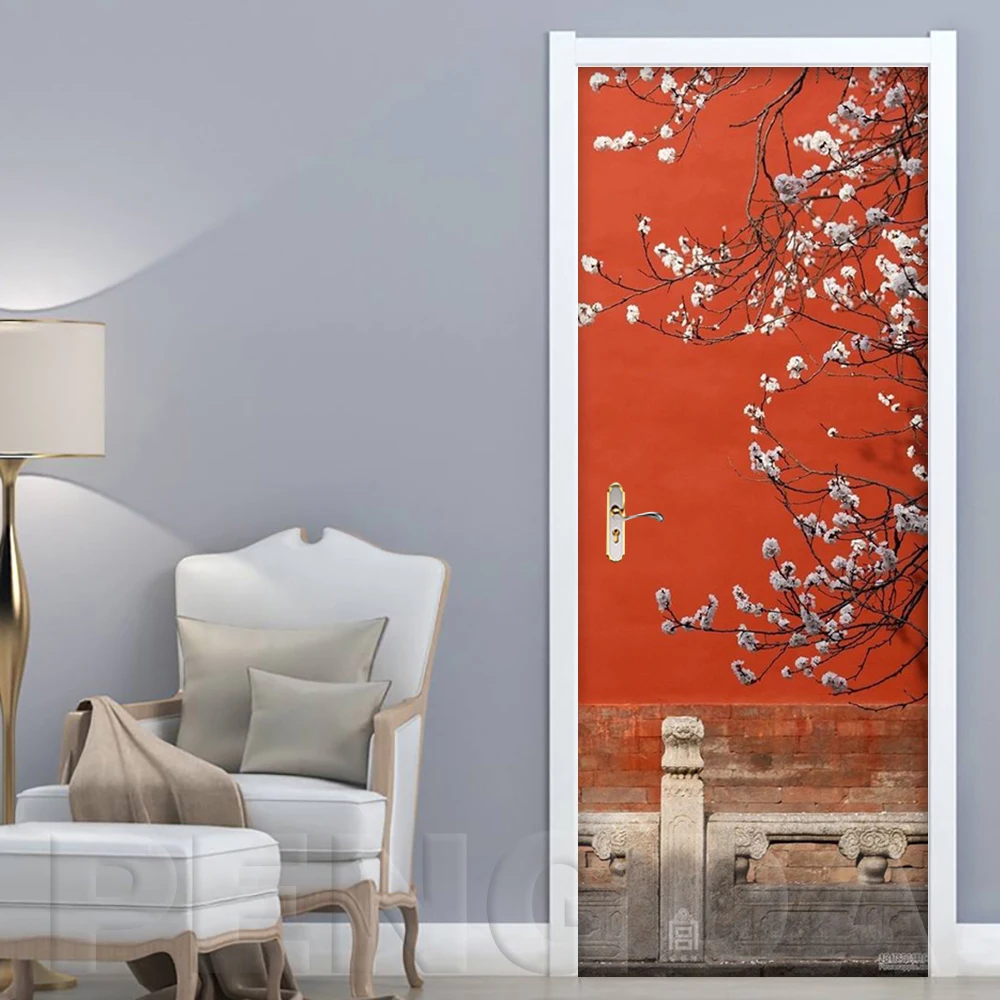 Домашний декор 3D наклейки строительная картина в китайском стиле самоклеящаяся