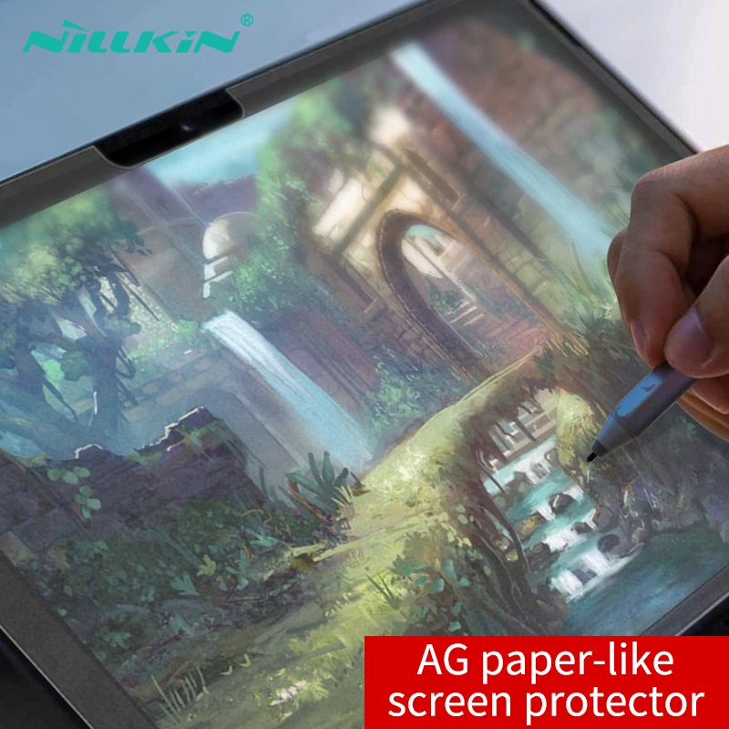 Прозрачный Nillkin бумажный протектор экрана для Surface Pro 6 и Surface Pro 5/Surface Pro 7 матовая бумажная текстура эскиз пленка - Цвет: Прозрачный