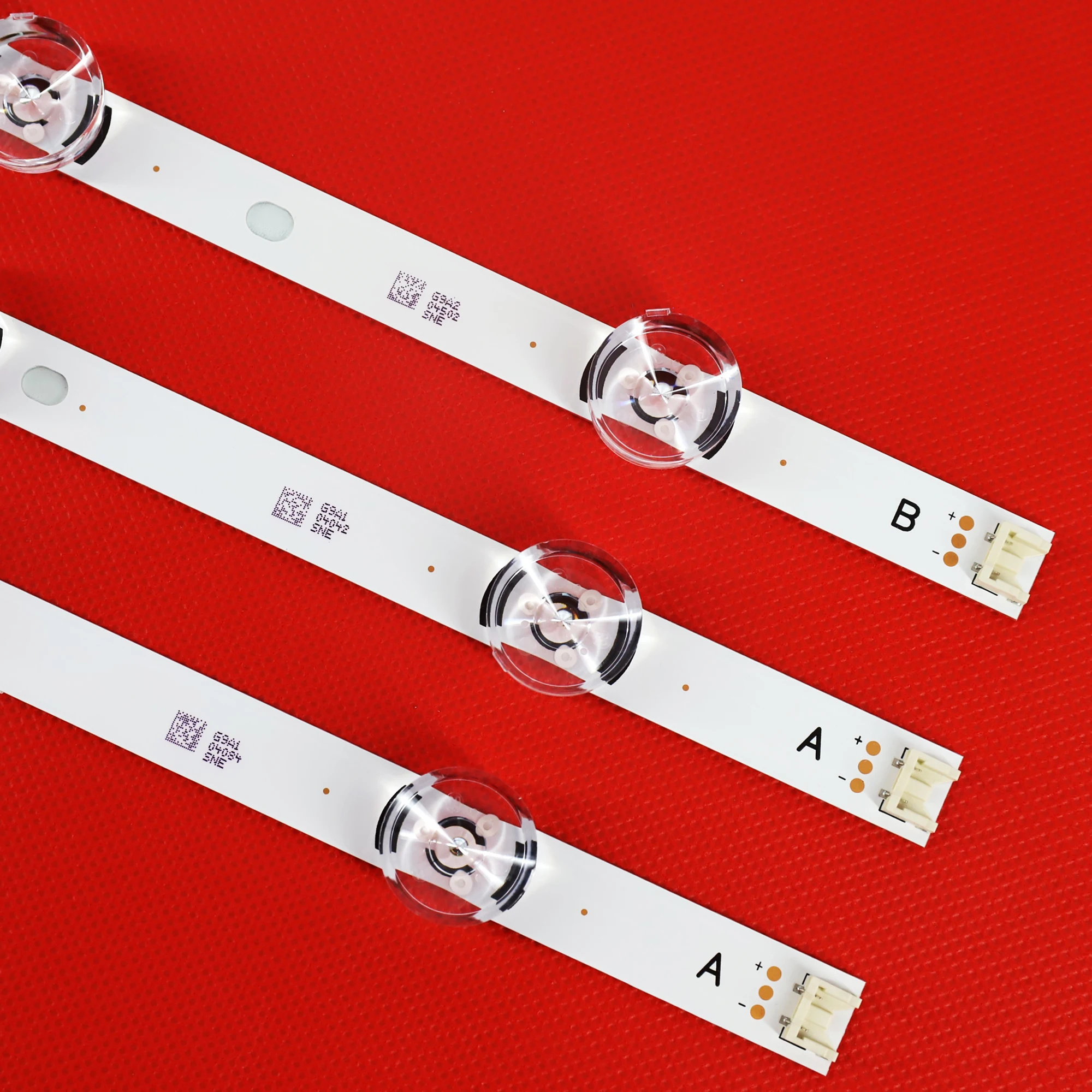 3PCS LED strip for LG DRT 3.0 32"_A/B 32MB25VQ 32LB5820 32LF580V 32LB5610 LC320DUE 32LB551U 32LB650V 32LF570V 32LF582V 32LF560V |