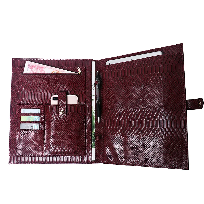 Горячая Распродажа Сумка для документов Maroon женская Женская деловая сумка A4