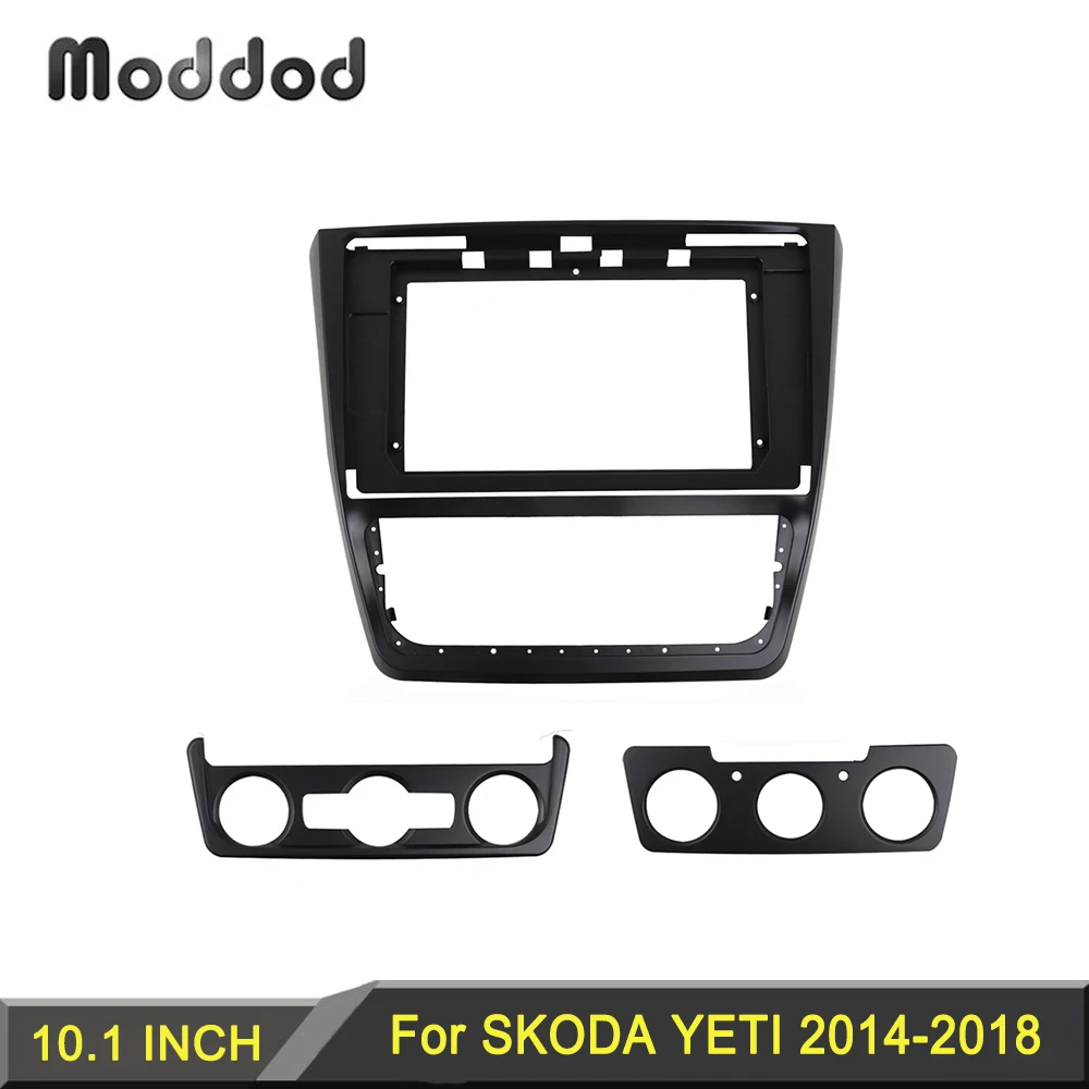 Рамка для автомобильного радиоприемника 10 1 дюйма SKODA YETI 2014-2018 установка