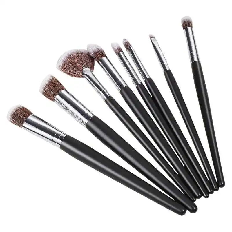 

8 handheld bun beauty toothbrush face down blush eye shadow eyebrow brush cosmetic brush brush