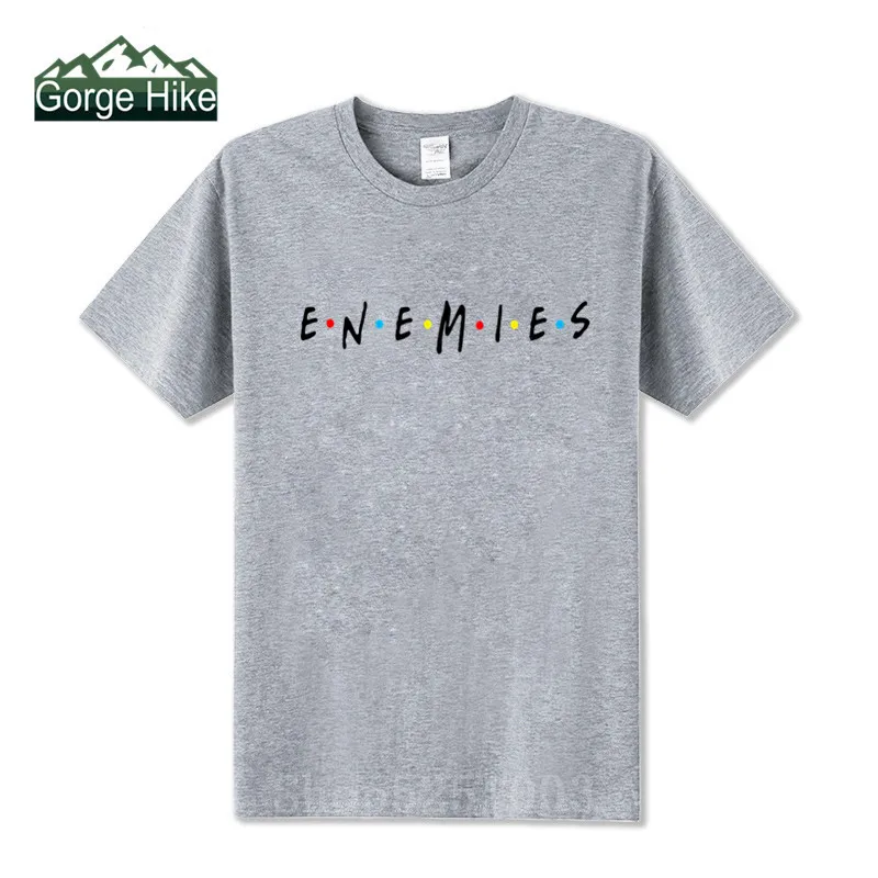 Футболка мужская с 3D принтом Модный повседневный Топ в стиле Харадзюку надписью