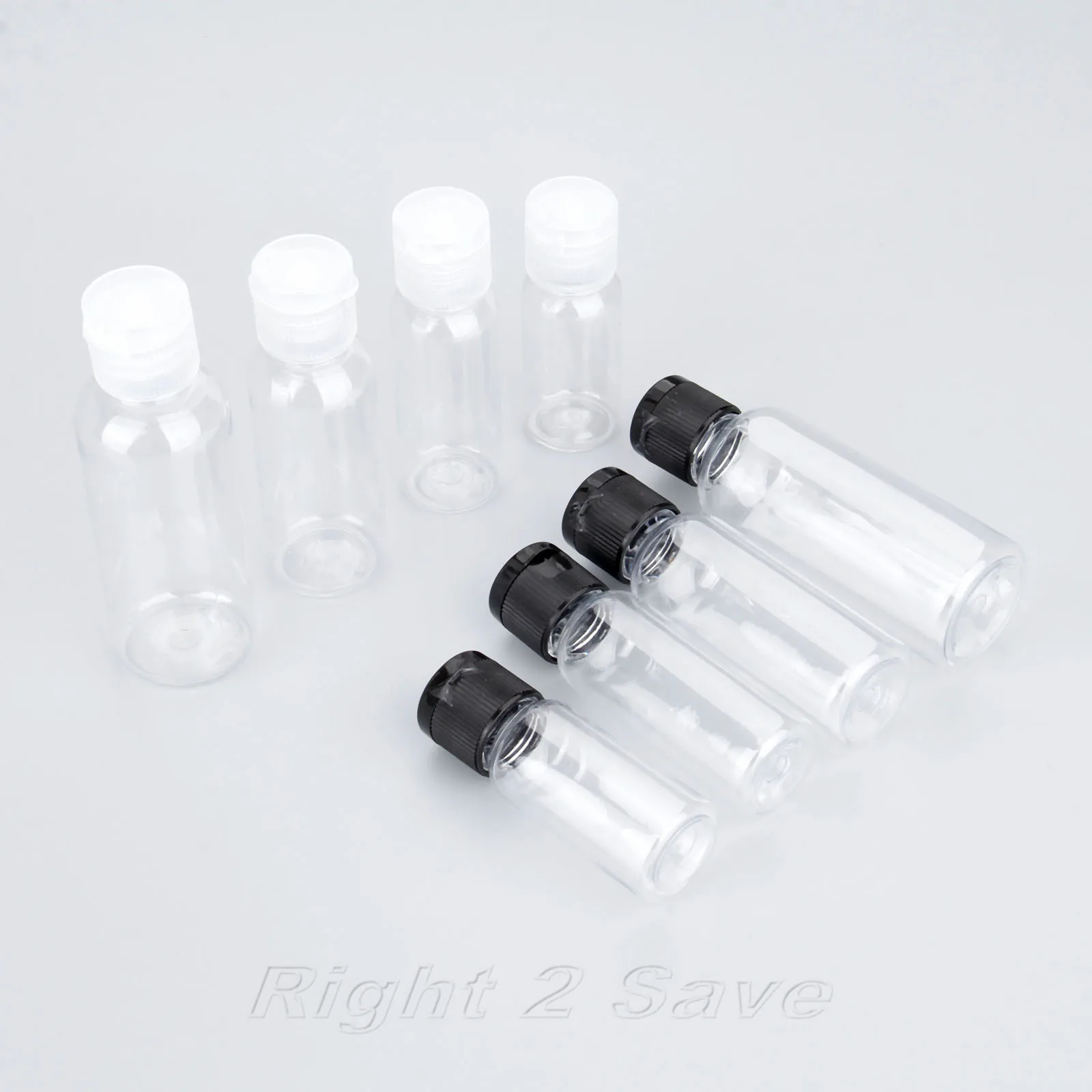5 шт. прозрачные пластиковые флаконы для косметики 15/20/30/50 мл|empty cosmetic containers|bottle