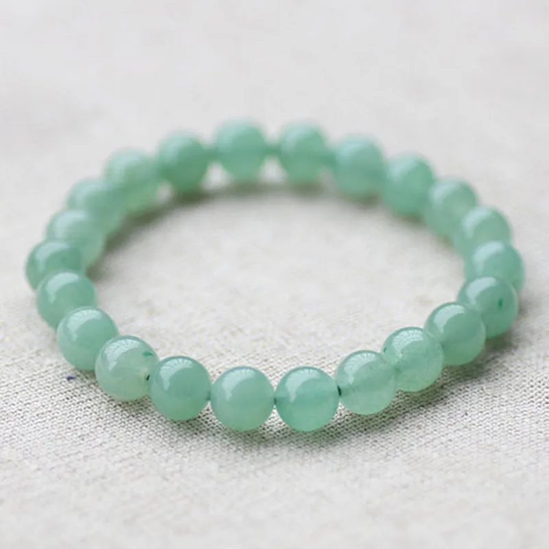 Эластичный браслет STENYA из натурального камня Амазонит светильник зеленый