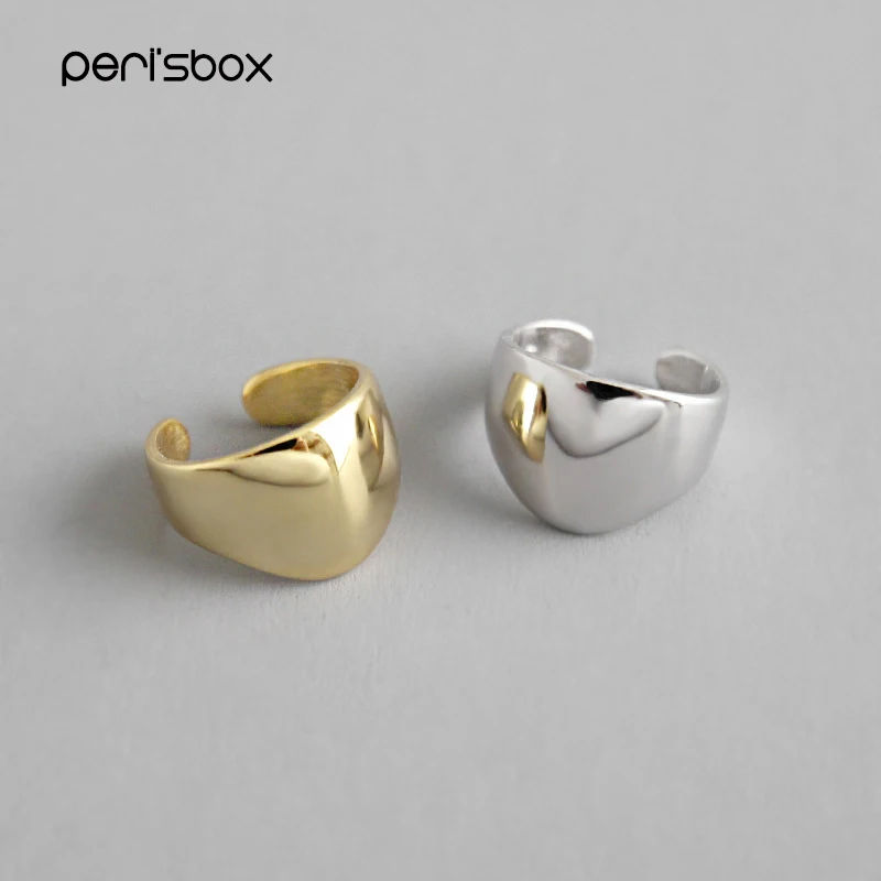 Женские блестящие серьги клипсы Peri'sBox без пирсинга маленькие круглые мини