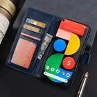 Чехол-бумажник для Google Pixel 4A 5G, кожаный флип-чехол для Google Pixel 5 XL, чехол для телефона