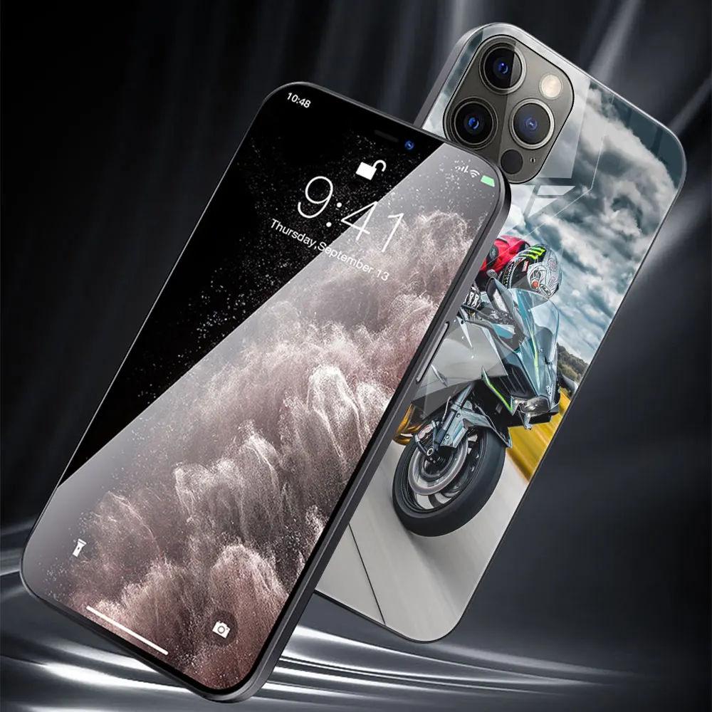 moto cross motorcycle sports glass call phone case for iphone 11 13 mini 12 pro max 7 8 plus x xr xs 6 6s se 2020 cover coque free global shipping